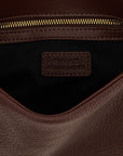 PINKO Brown Lamb Leather Shoulder Bag