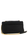 PINKO Black Lamb Leather Shoulder Bag