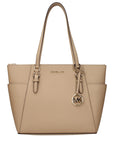 Michael Kors Beige Leather Shoulder Bag