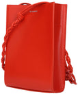 Jil Sander Red Leather Crossbody Bag