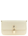Furla White Calfskin Crossbody Bag