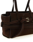 Moschino Brown Calfskin Handbag