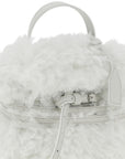 Moschino White Leather Handbag