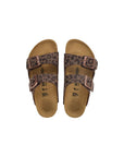 Birkenstock Brown Synthetic Flat Sandals