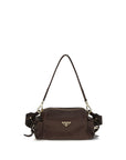 Prada Brown Napa Leather / Calf Bos Taurus Shoulder Bag