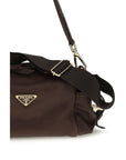 Prada Brown Napa Leather / Calf Bos Taurus Shoulder Bag