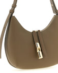 Furla Beige Calfskin Shoulder Bag