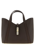 Furla Brown Calfskin Tote Bag