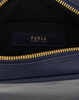 Furla Blue Calfskin Handbag