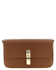 Furla Brown Calfskin Crossbody Bag