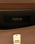 Furla Brown Calfskin Crossbody Bag