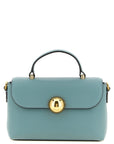 Furla Blue Calfskin Handbag
