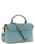 Furla Blue Calfskin Handbag
