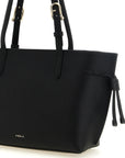 Furla Black Calfskin Tote Bag