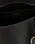 Furla Black Calfskin Tote Bag