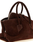 The Attico Brown Bovine Leather Handbag