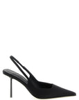 LE SILLA Black Viscose High Heel Pumps