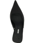 LE SILLA Black Viscose High Heel Pumps