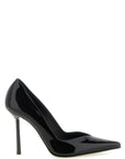 LE SILLA Black Polyethylene High Heel Pumps