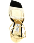 Jimmy Choo Multicolor Leather Stiletto Heel Sandals