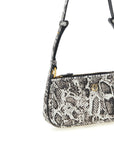 PINKO Gray Calfskin Crossbody Bag