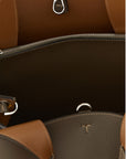 Tod's Gray Calfskin Handbag