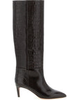Paris Texas Brown Calfskin Over The Knee