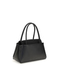 Prada Black Calf Leather Bos Taurus Handbag