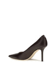 Jimmy Choo Brown Calf Leather Bos Taurus High Heel Pumps