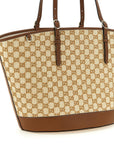 Gucci Brown Cotton Handbag