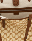 Gucci Brown Cotton Handbag