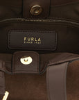 Furla Brown Calfskin Handbag