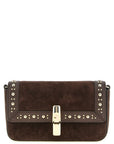 Furla Brown Calfskin Crossbody Bag