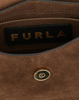 Furla Brown Calfskin Handbag