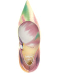 Christian Louboutin Multicolor Calfskin High Heel Pumps