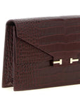 Tom Ford Bordeaux Calfskin Clutch Bag