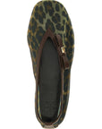 Ganni Brown Nylon Ballet Flats