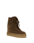 Casadei Brown Rubber Chunky Sneakers