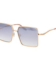 Trussardi Gold Stainless Steel Sunglasses