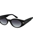 Trussardi Black Acetate Sunglasses