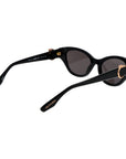 Trussardi Black Acetate Sunglasses
