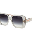 Trussardi Gray Acetate Sunglasses