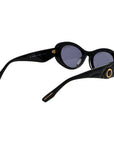 Trussardi Black Acetate Sunglasses