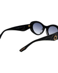 Trussardi Black Acetate Sunglasses