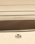 Tory Burch White Cowhide Crossbody Bag