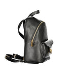 Coccinelle Black Leather Women Backpack