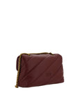 PINKO Multicolor Calf Leather Bos Taurus Shoulder Bag