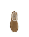 UGG Brown Suede Leather Mules