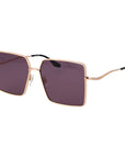 Trussardi Gold Stainless Steel Sunglasses