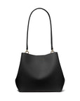 Michael Kors Black Canvas Shoulder Bag